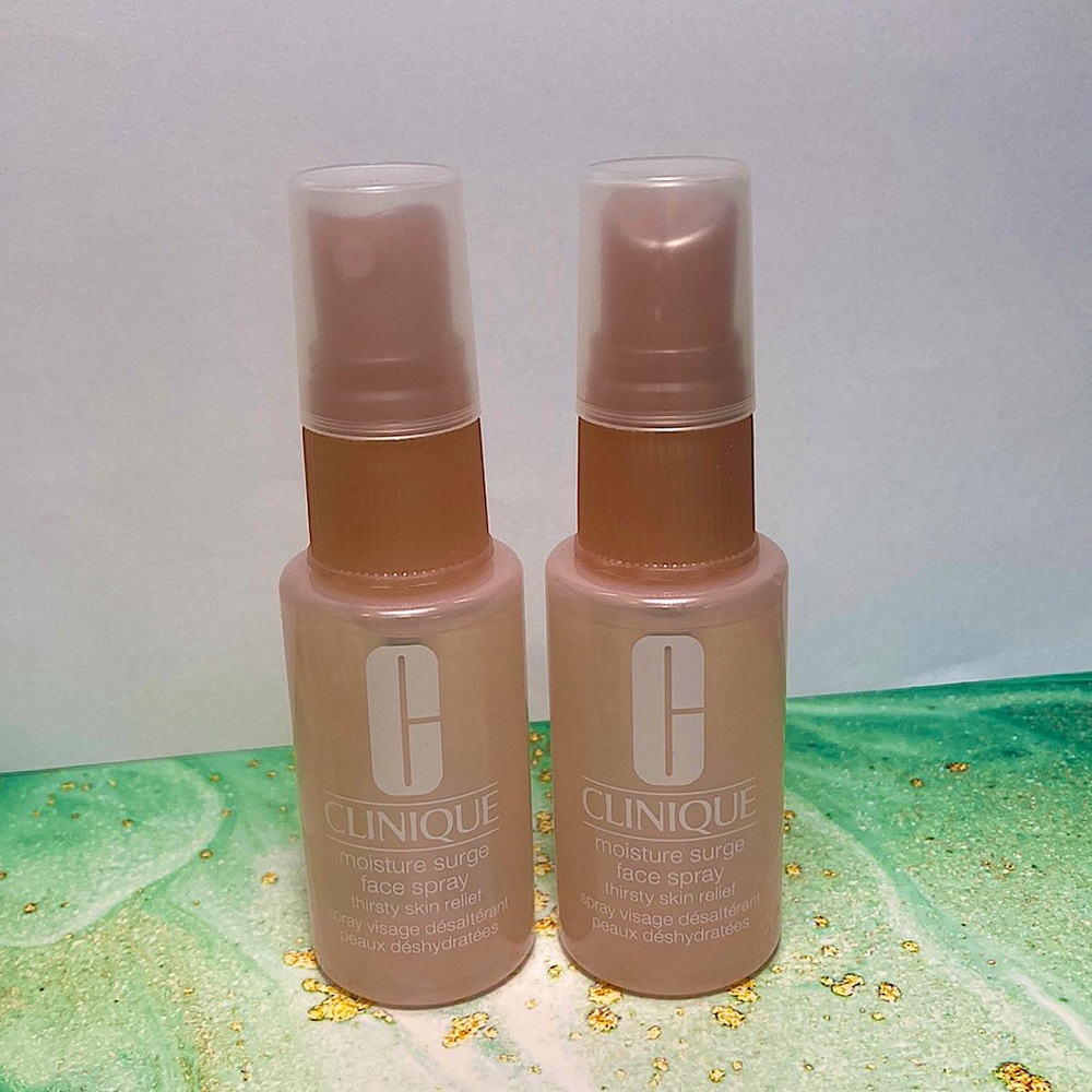 CLINIQUE Moisture Surge Face Spray Thirsty Skin Relief - 2 not opened/tested.